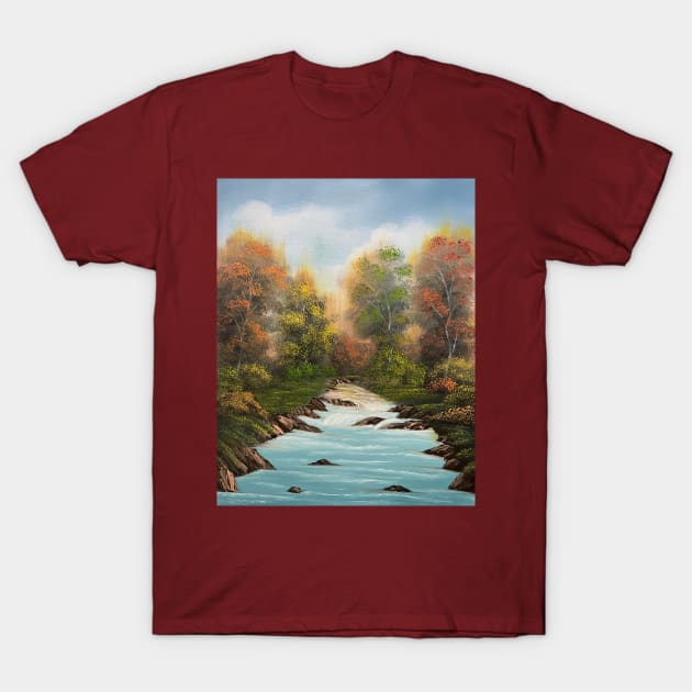 Peaceful Stream T-Shirt by J&S mason